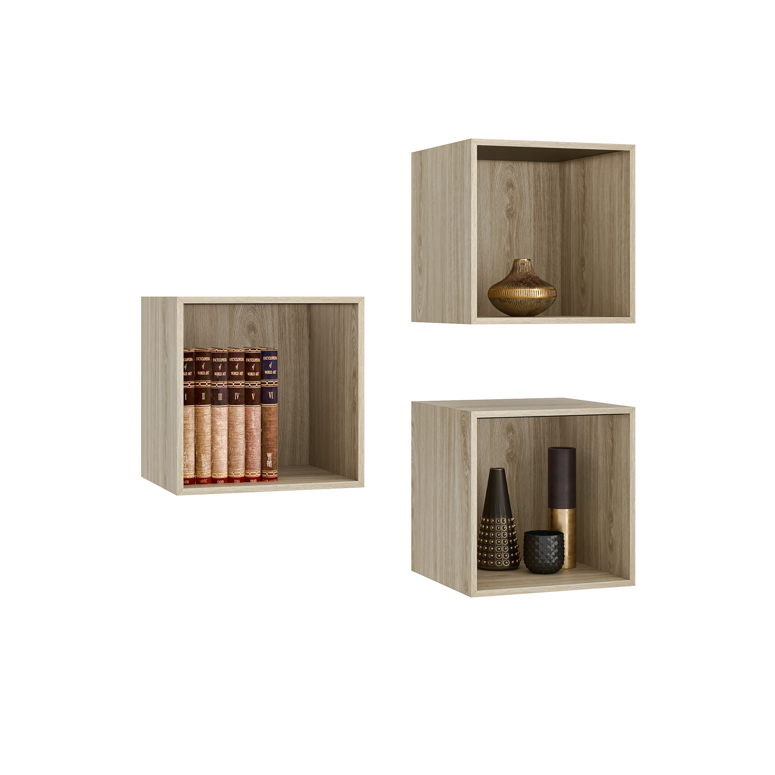 Set 3 Pensili K-UBO 35x35x31